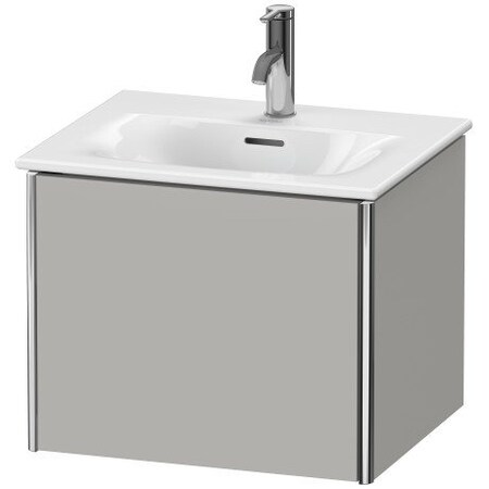 Duravit Xsquare Wall-Mounted Vanity Unit Concrete Gray Matt XS422100707